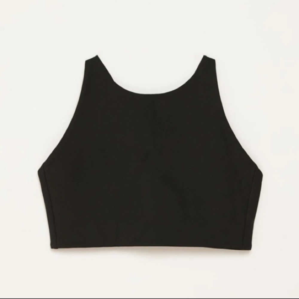 Girlfriend Collective Black Topanga Bra